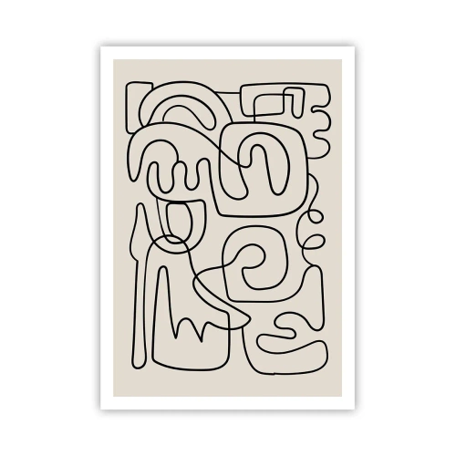 Poster - Segui il percorso - 70x100 cm