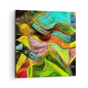 Quadro su tela - Stampe su Tela - Il movimento è vita - 60x60 cm