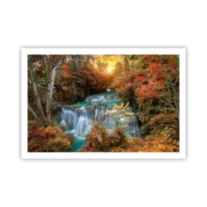 Poster - Il tesoro nascosto nel bosco - 91x61 cm