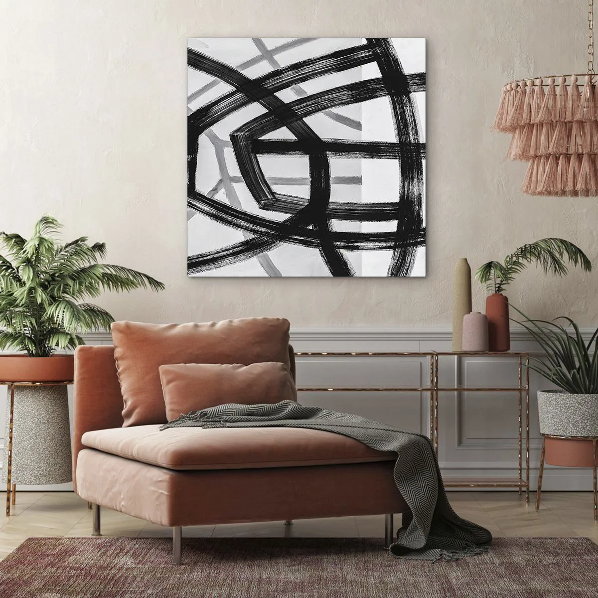 Quadro su tela - Stampe su Tela - Costruendo la profondità - 40x40 cm