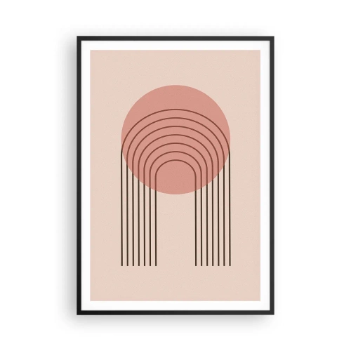 Poster in cornice nera - Attrazione irresistibile - 70x100 cm