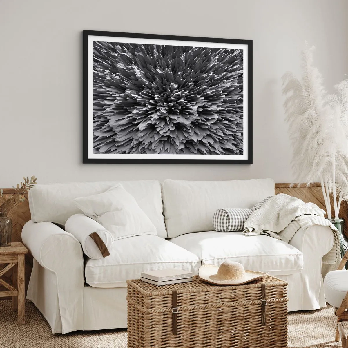 Poster in cornice nera - Spigolosità massima - 91x61 cm