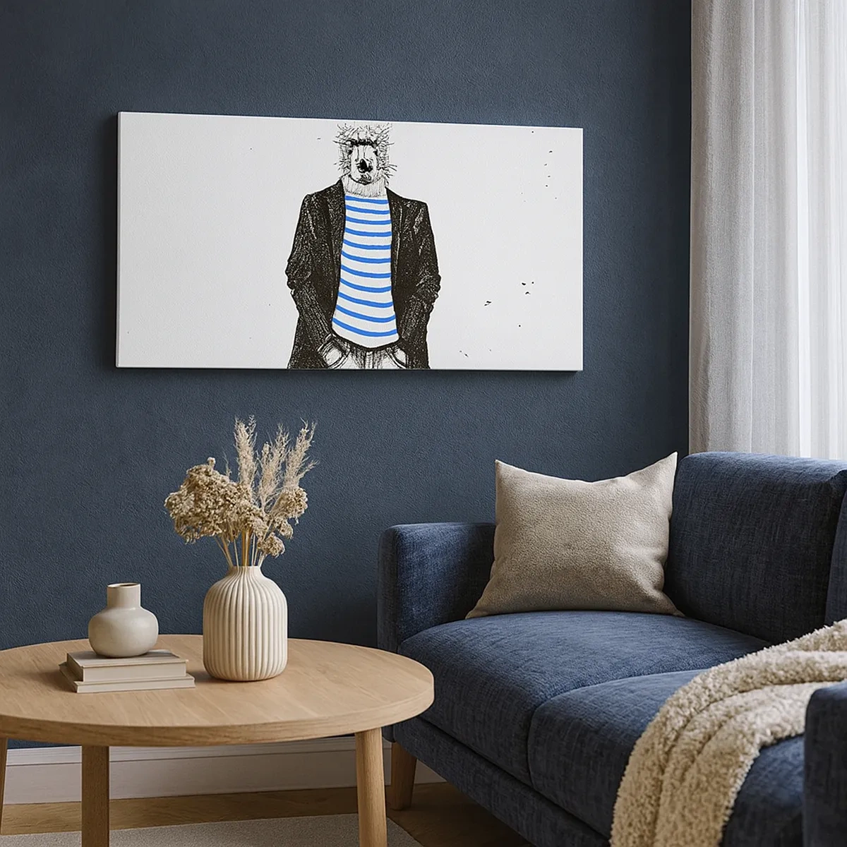 Quadro su tela - Stampe su Tela - Incantesimo sul cane - 30x30 cm