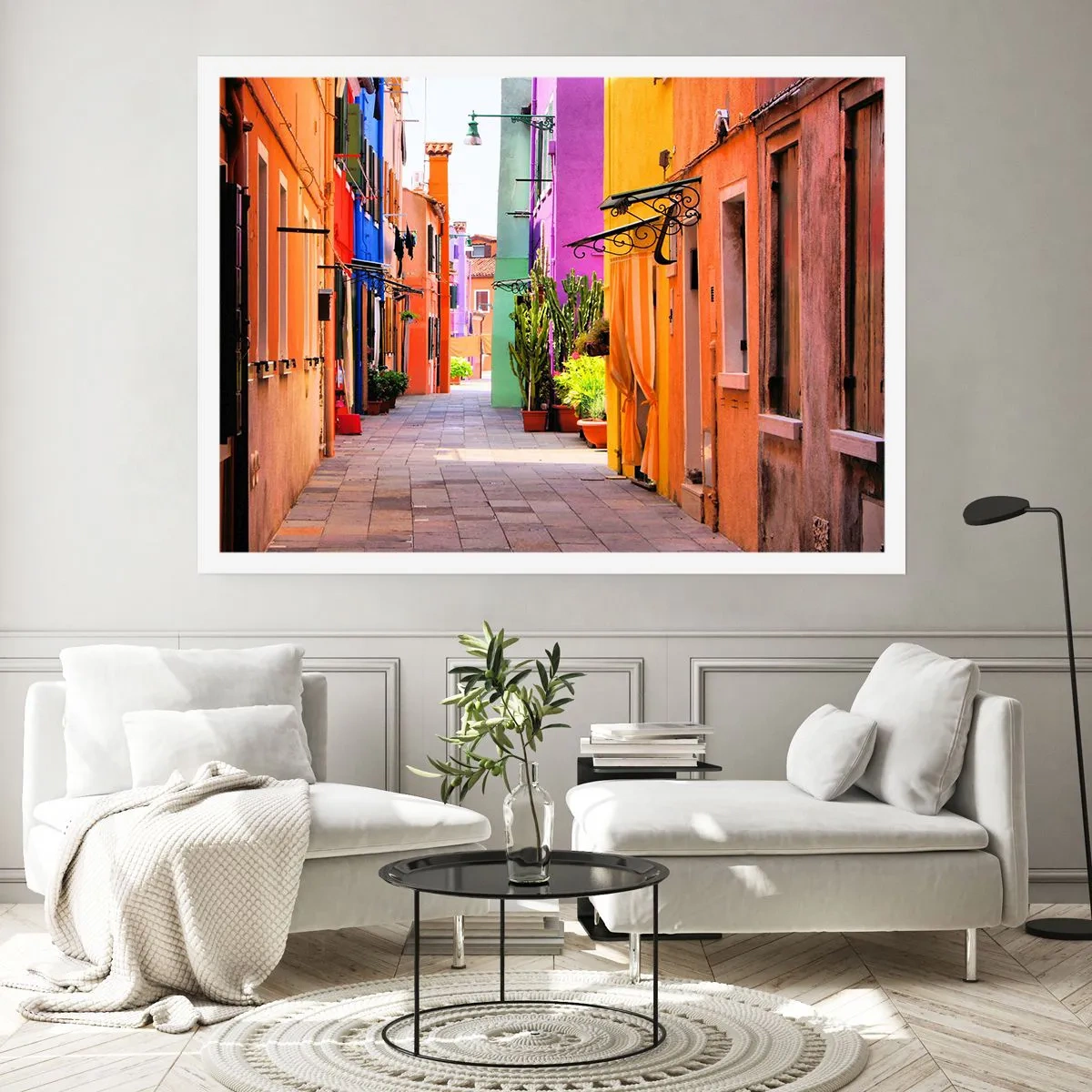 Poster - Angolo multicolore - 70x50 cm