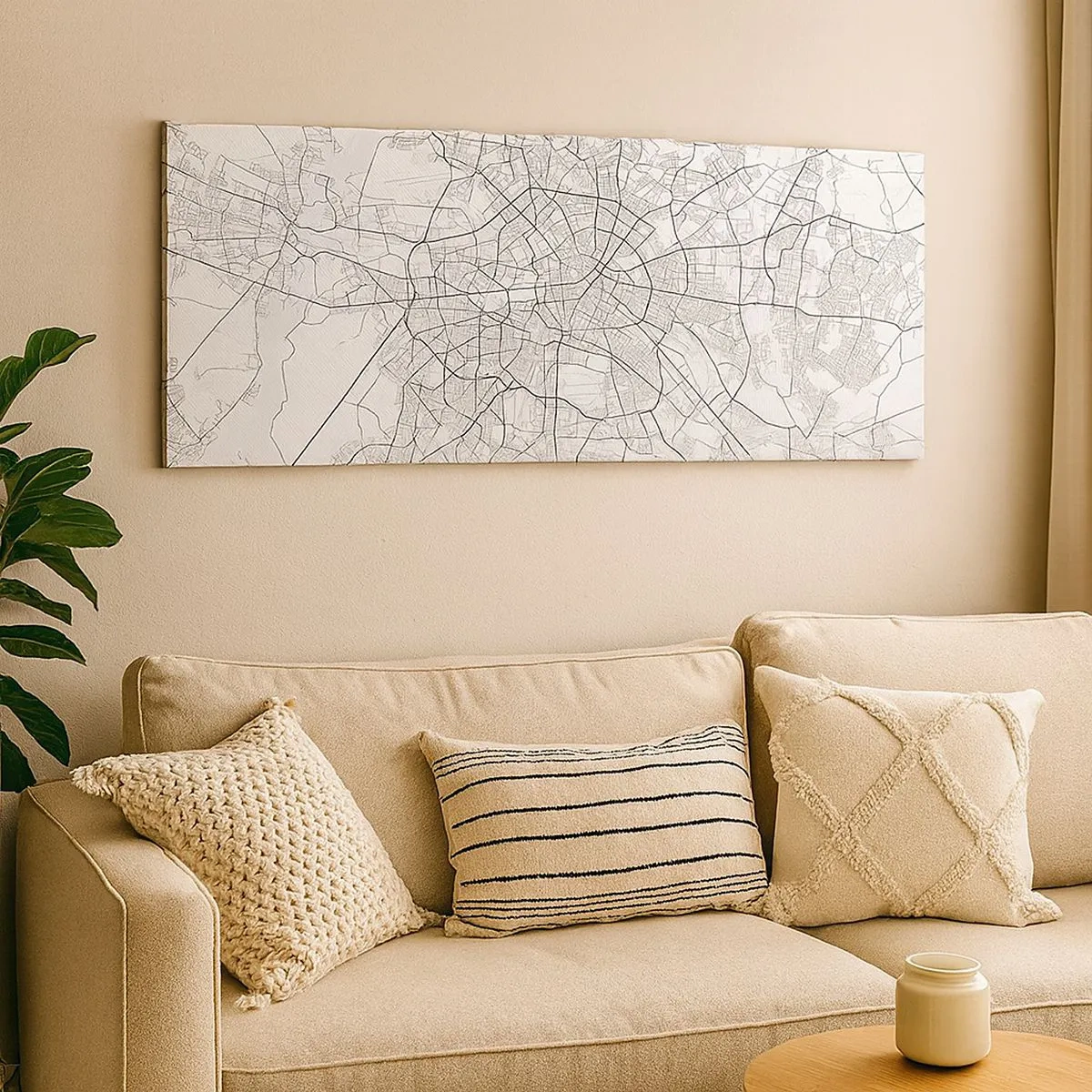 Quadro su tela - Stampe su Tela - Il fiore di Berlino - 100x40 cm