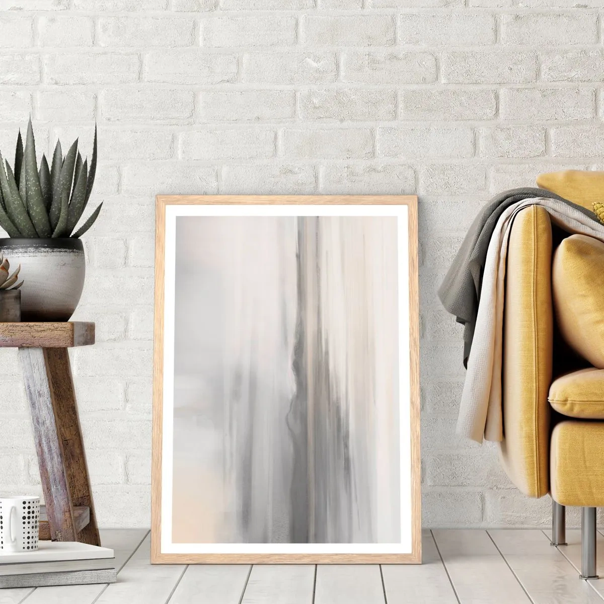 Poster in cornice rovere chiaro - Orizzonte trasognato - 30x40 cm