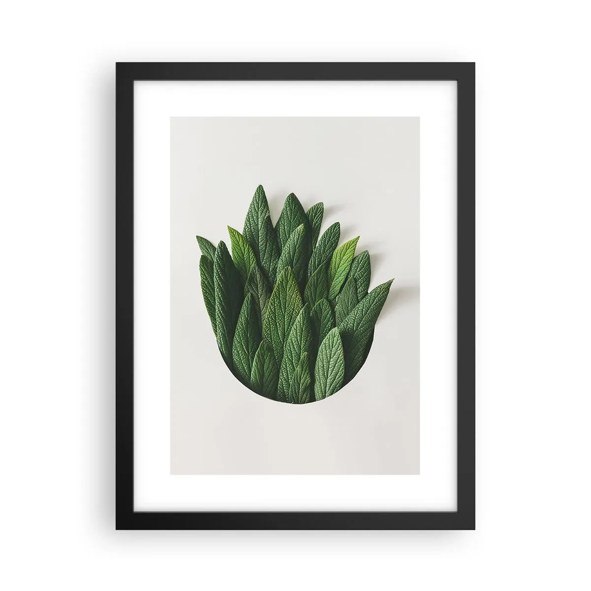 Poster in cornice nera - Curiosità irrefrenabile - 30x40 cm