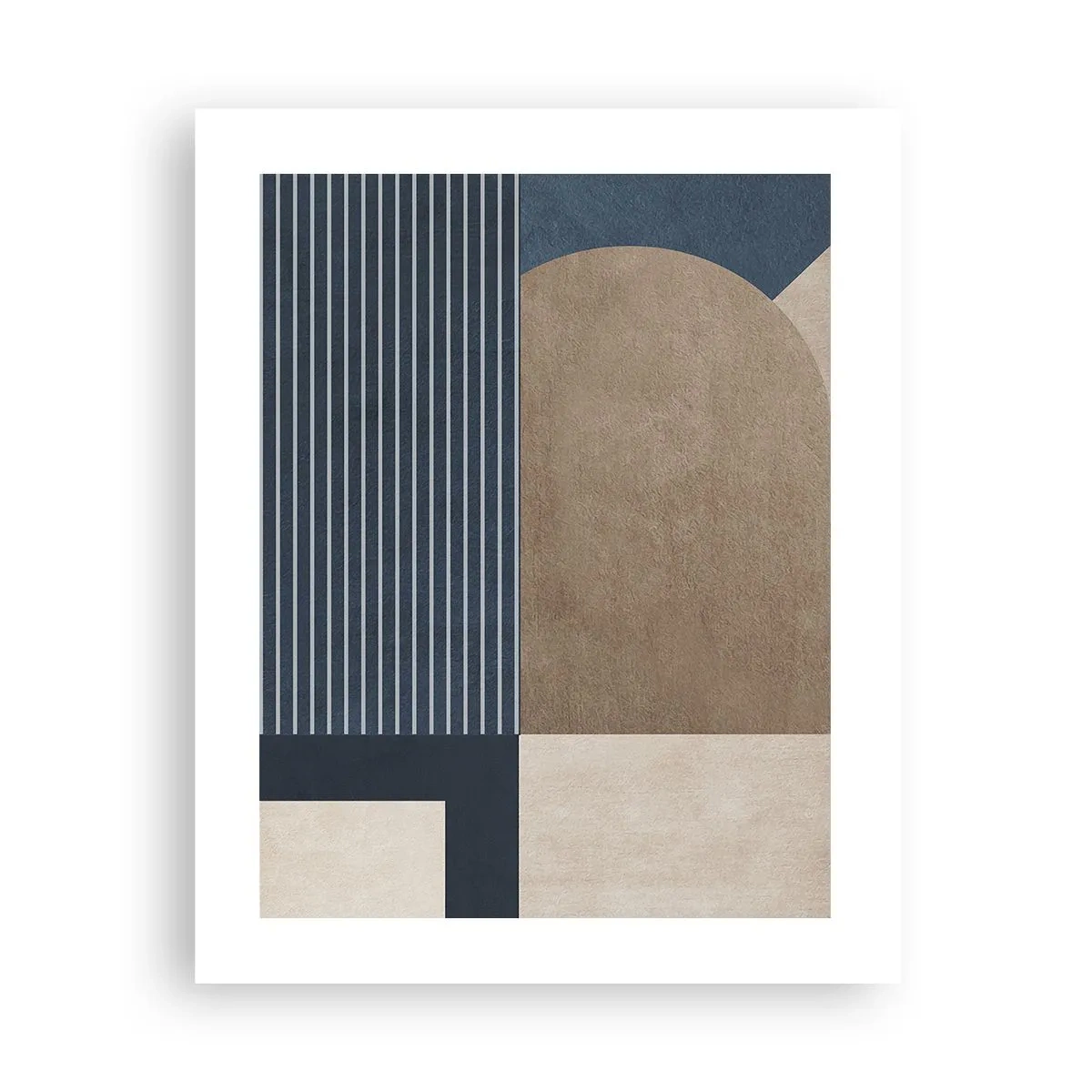 Poster - Composizione di semplicità e rotondità - 40x50 cm