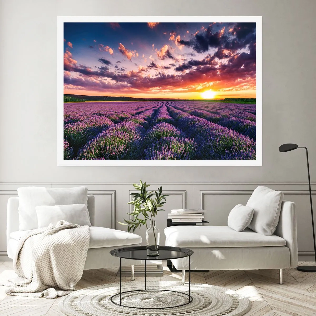 Poster - Il mondo della lavanda - 40x30 cm