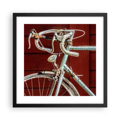 Poster in cornice nera - Creata per la vittoria - 40x40 cm