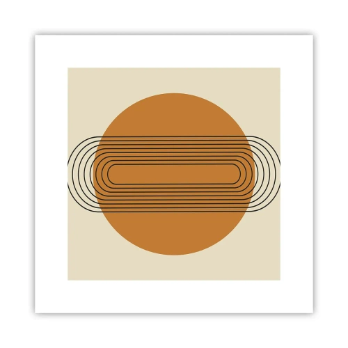 Poster - Piano perfetto - 30x30 cm
