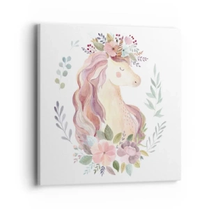 Quadro su tela - Stampe su Tela - Invito nel mondo delle favole - 40x40 cm