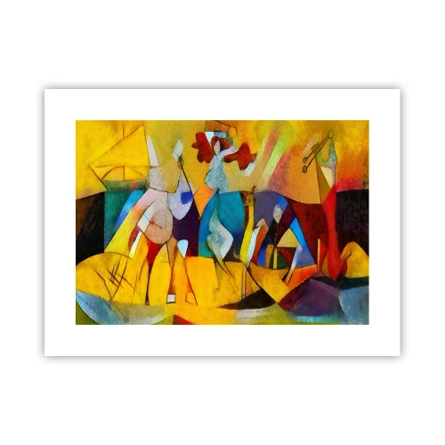 Poster - Sole - vita - gioia - 40x30 cm