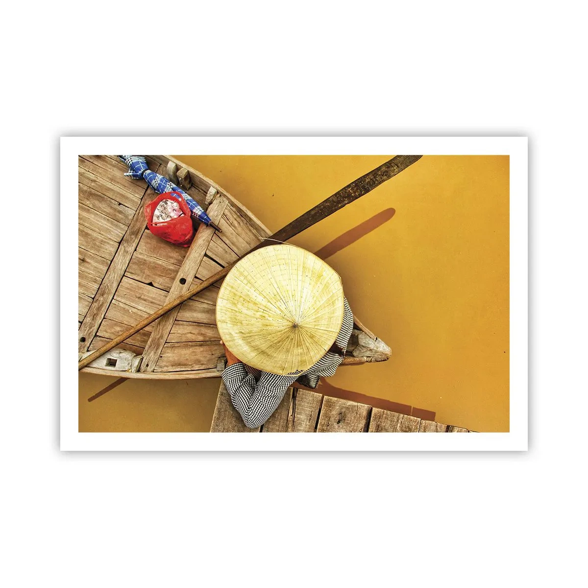 Poster - Vita sul Fiume Giallo - 91x61 cm