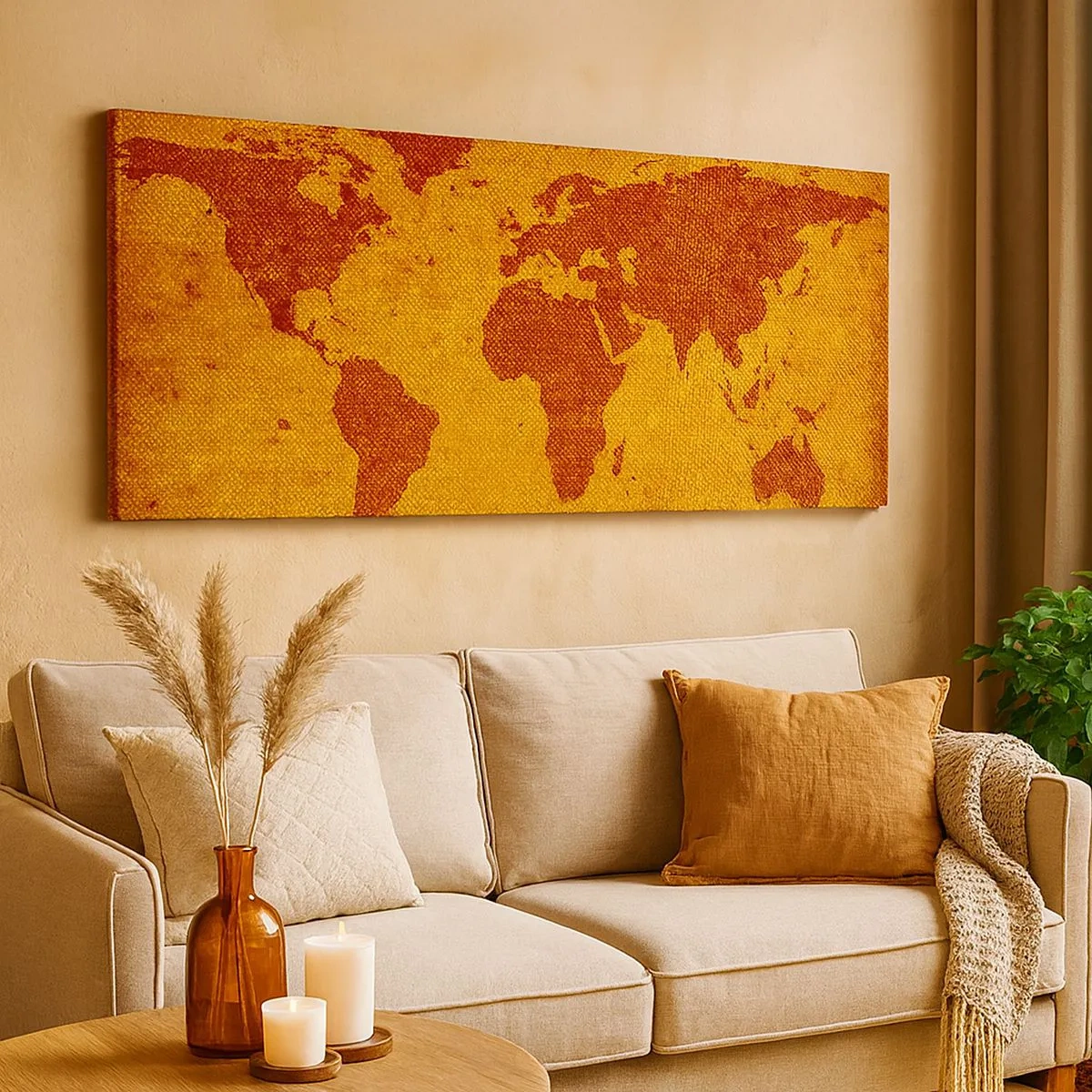 Quadro su tela - Stampe su Tela - Invito a viaggiare - 100x40 cm