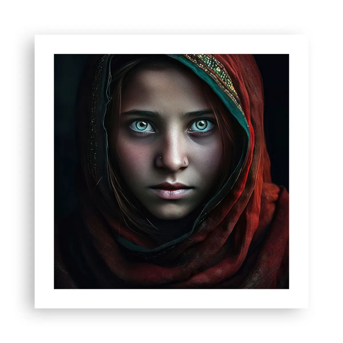 Poster - Principessa d'oriente - 50x50 cm