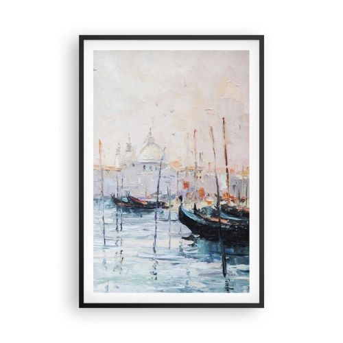 Poster in cornice nera - Dopo l'acqua, dopo la nebbia - 61x91 cm
