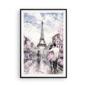 Poster in cornice nera - Se innamorarsi, allora solo a... - 61x91 cm