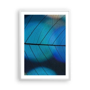 Poster in cornice bianca - Struttura intricata - 50x70 cm