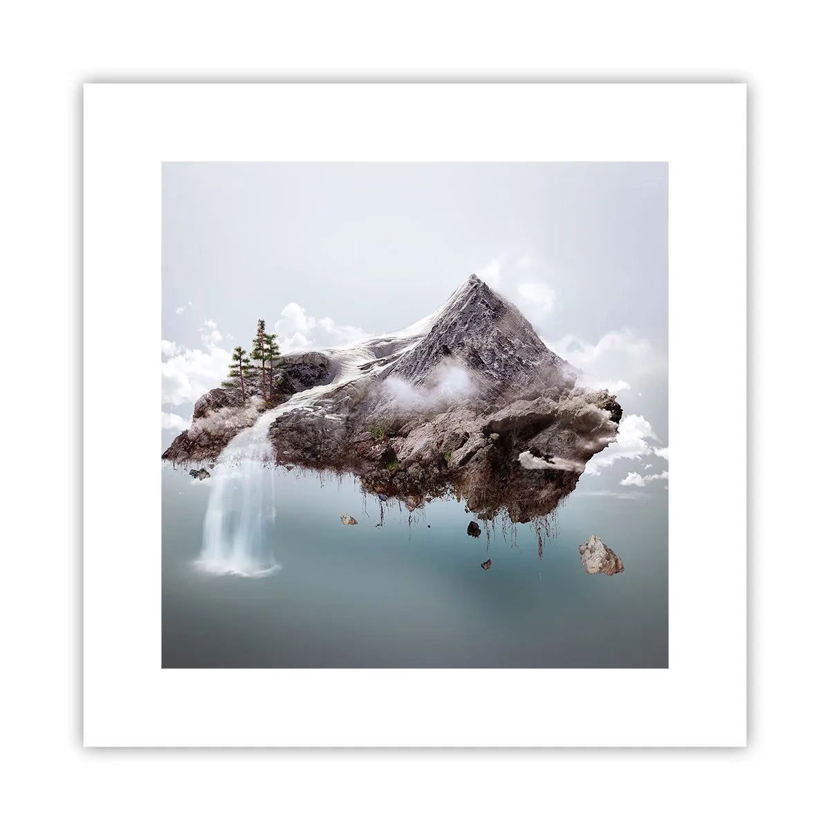 Poster - Con l'occhio del surrealista - 30x30 cm