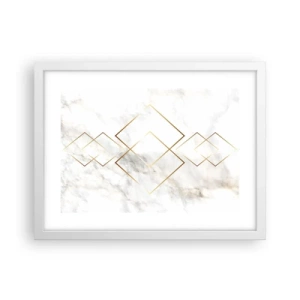 Poster in cornice bianca - Vista sull'infinito - 40x30 cm