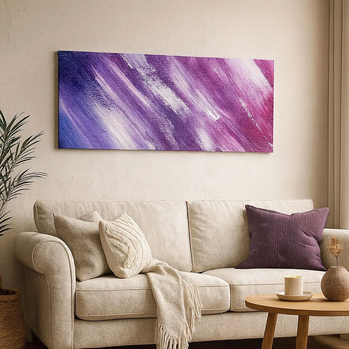 Quadro su tela - Stampe su Tela - Quando soffia il vento solare - 100x40 cm