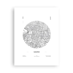 Poster - Anatomia di Madrid - 30x40 cm