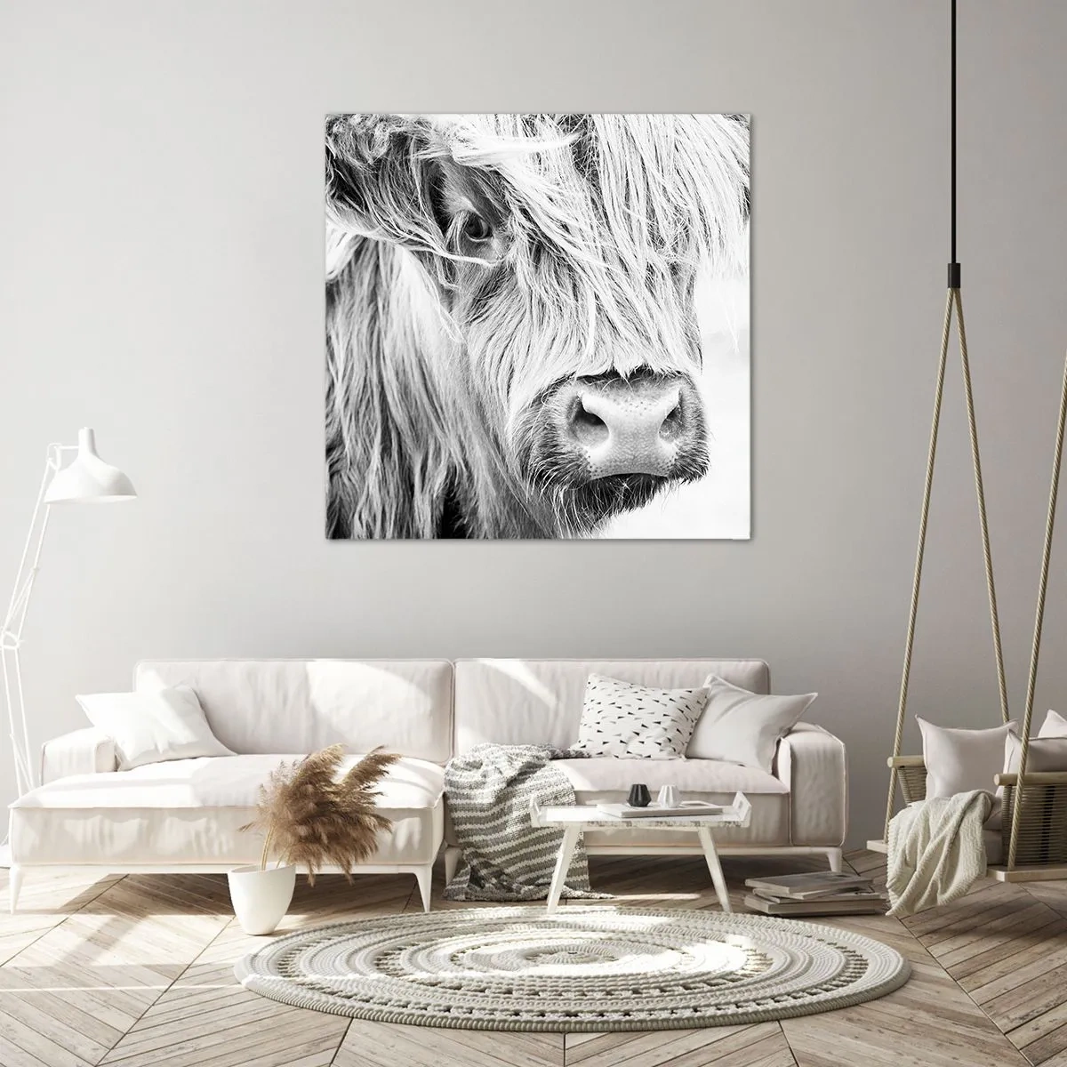 Quadro su tela - Stampe su Tela - Selvaticità scozzese - 60x60 cm