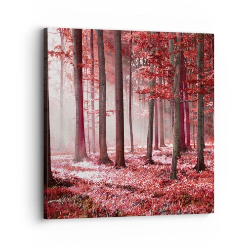 Quadro su tela - Stampe su Tela - Anche rosso è bello - 30x30 cm