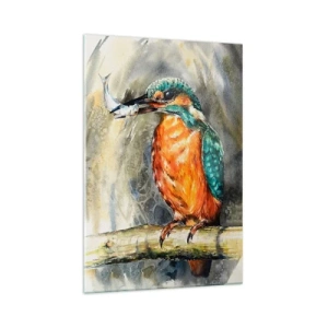 Quadro su vetro - La legge della natura - 70x100 cm