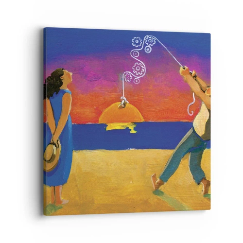 Quadro su tela - Stampe su Tela - Più delle stelle del cielo - 40x40 cm