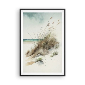 Poster in cornice nera - Avvolti dalla sabbia - 61x91 cm