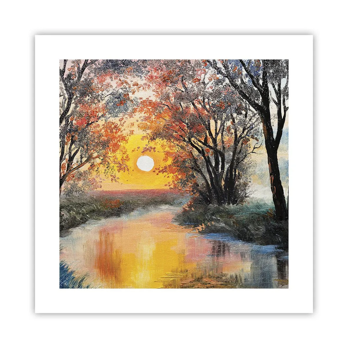 Poster - Atmosfera autunnale - 40x40 cm