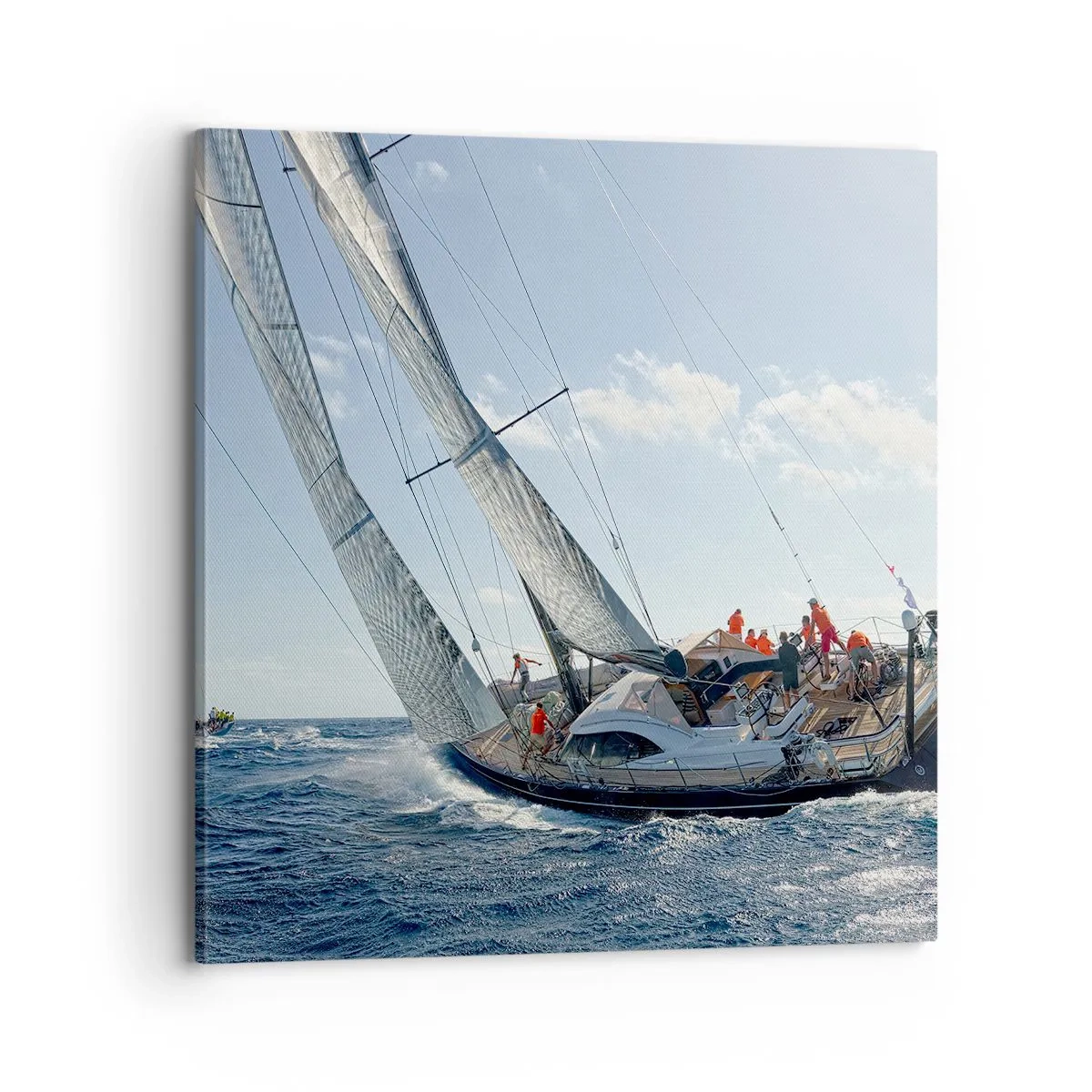Quadro su tela - Stampe su Tela - Che vinca il migliore - 70x70 cm