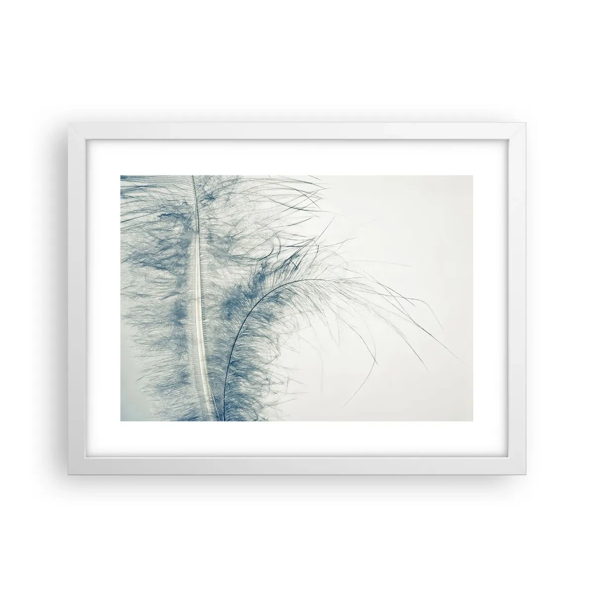 Poster in cornice bianca - Il sussurro della natura - 40x30 cm