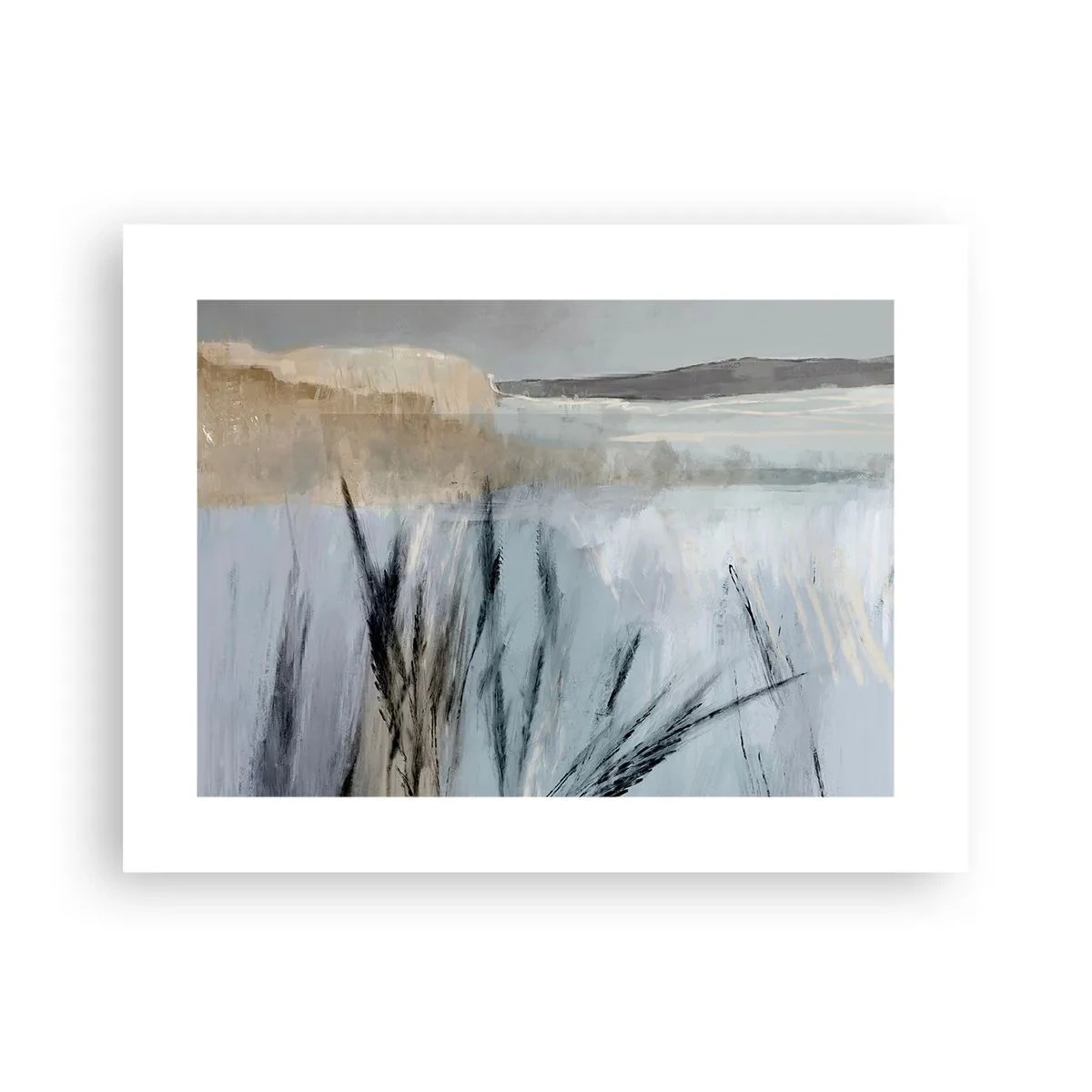 Poster - Campi d'inverno - 40x30 cm
