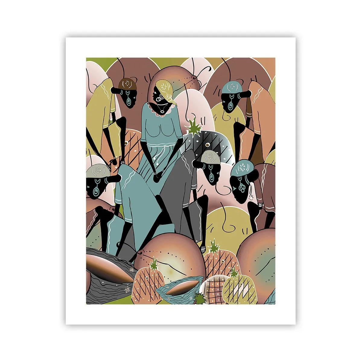 Poster - Arriva la grande festa - 40x50 cm