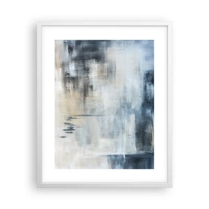 Poster in cornice bianca - Coperti dal blu - 40x50 cm