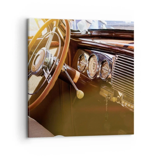 Quadro su tela - Stampe su Tela - Un soffio di lusso dal passato - 70x70 cm