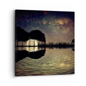 Quadro su tela - Stampe su Tela - Notte ai confini del mondo - 30x30 cm