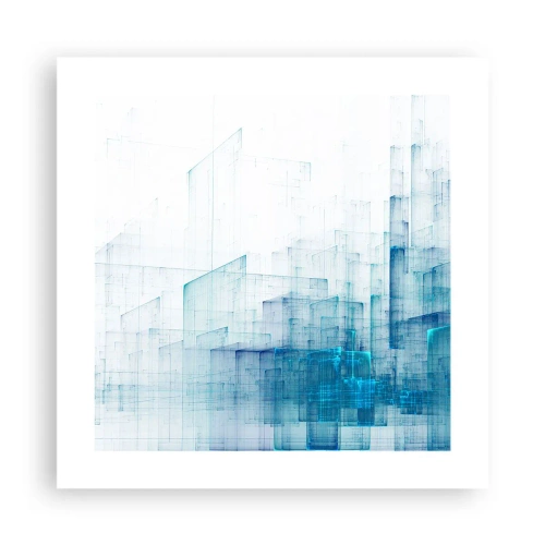 Poster - E lo spazio fu - 40x40 cm