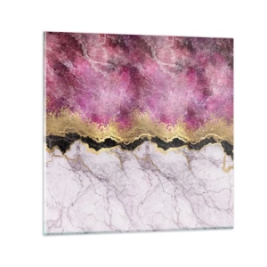 Quadro su vetro - Sul confine - 30x30 cm