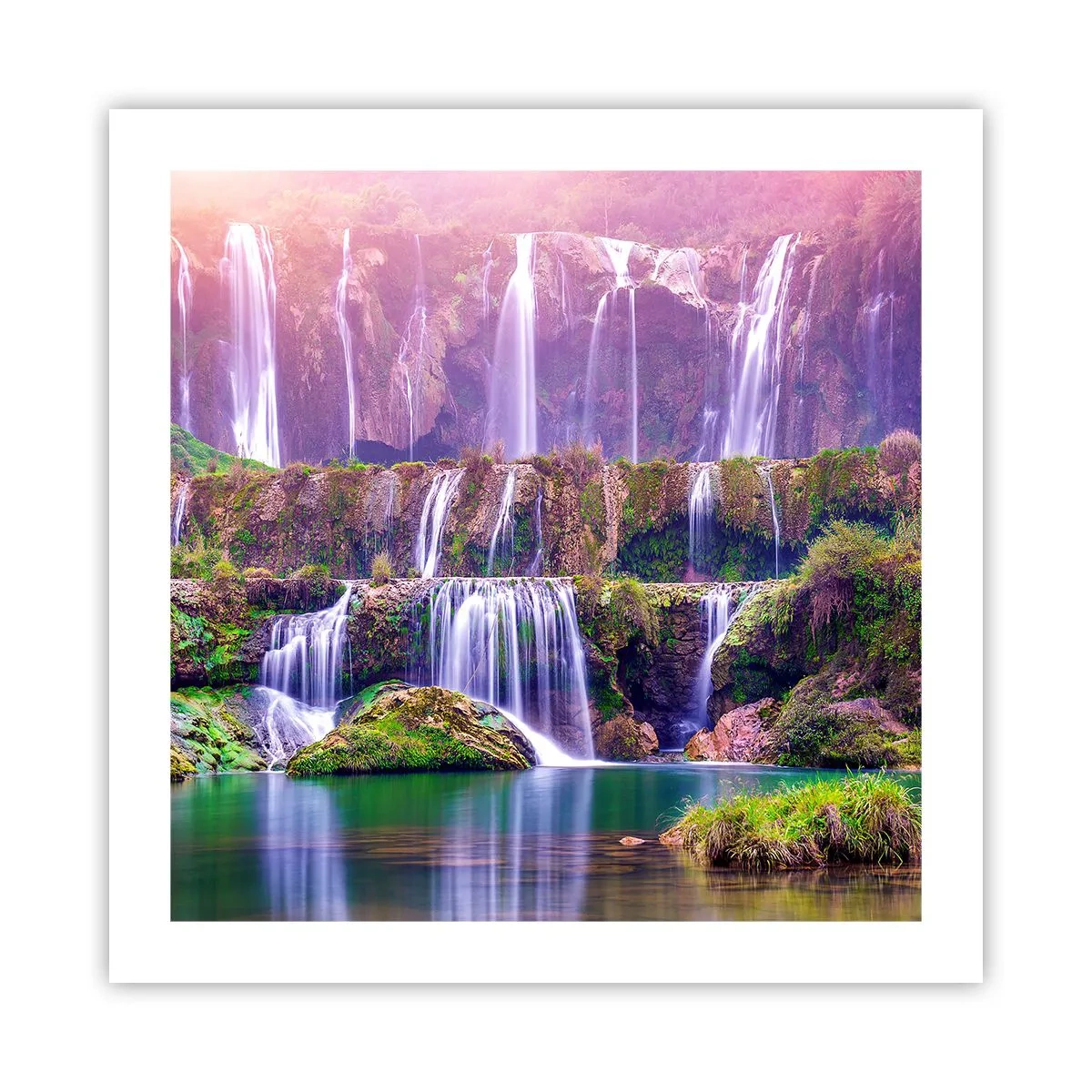 Poster - La scala verso il cielo - 50x50 cm