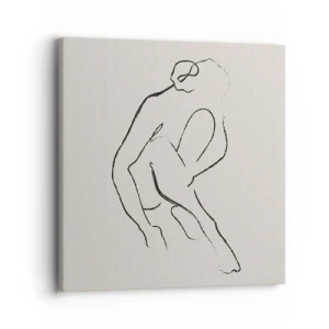 Quadro su tela - Stampe su Tela - Schizzo intimo - 40x40 cm