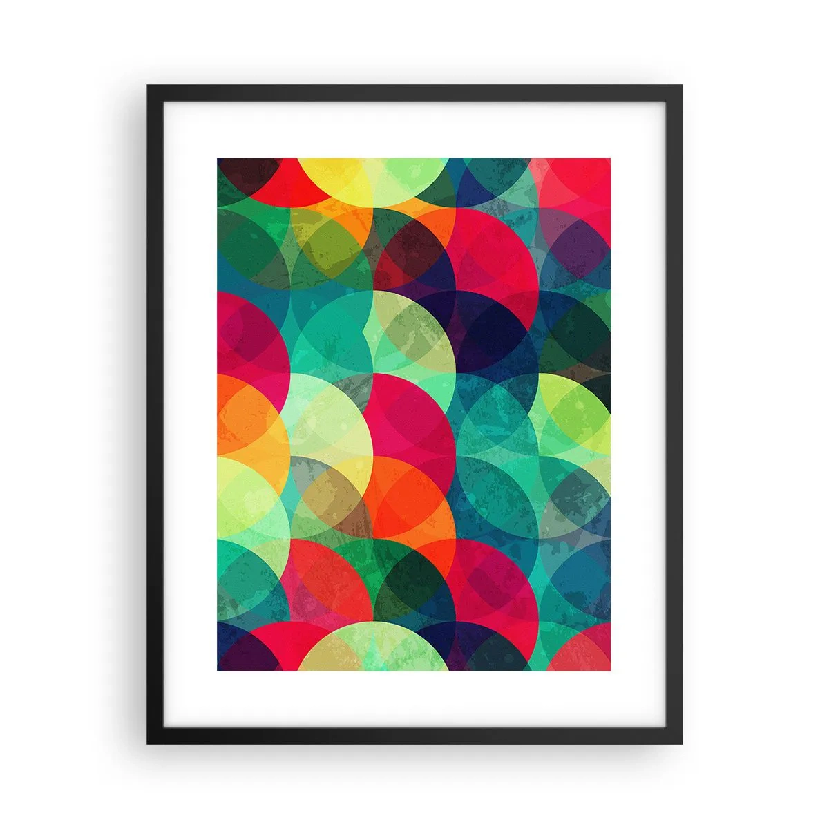 Poster in cornice nera - Ascensione arcobaleno - 40x50 cm