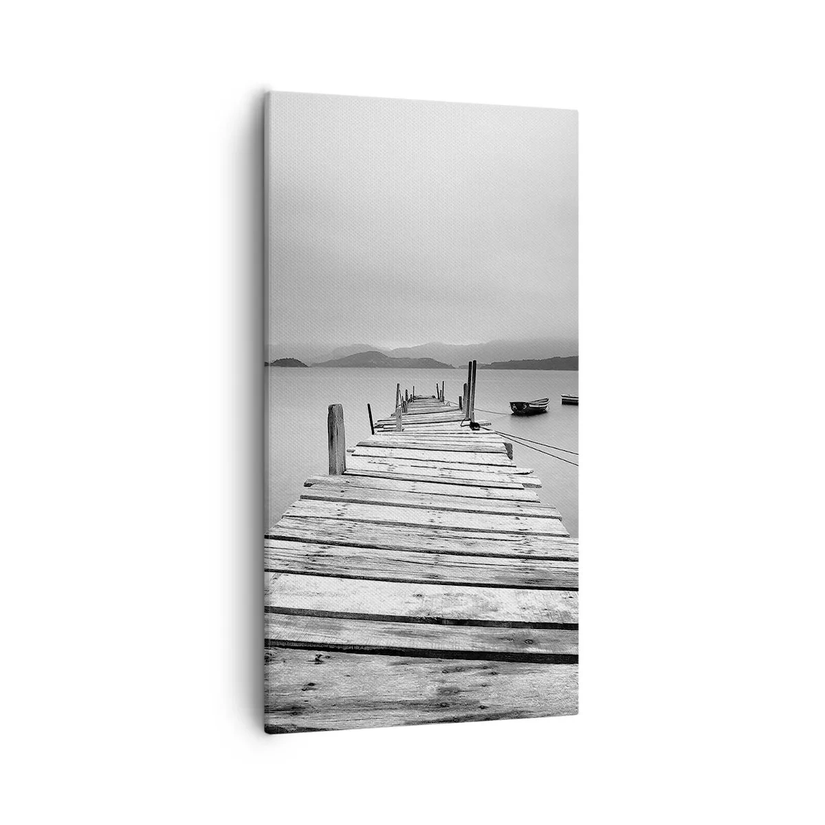 Quadro su tela - Stampe su Tela - Dietro i monti, dietro i mari - 55x100 cm