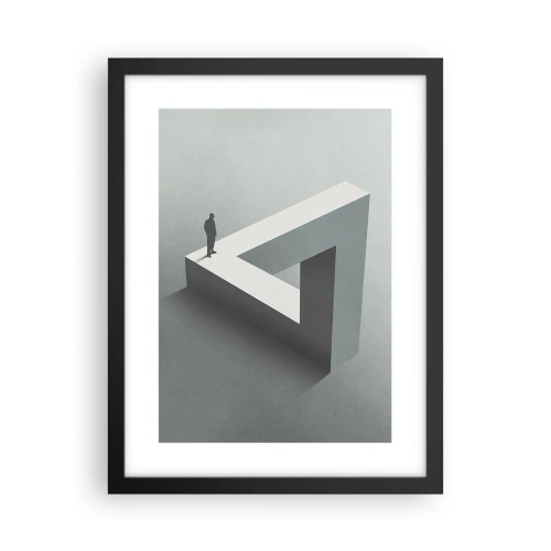 Poster in cornice nera - Eppure è possibile - 30x40 cm