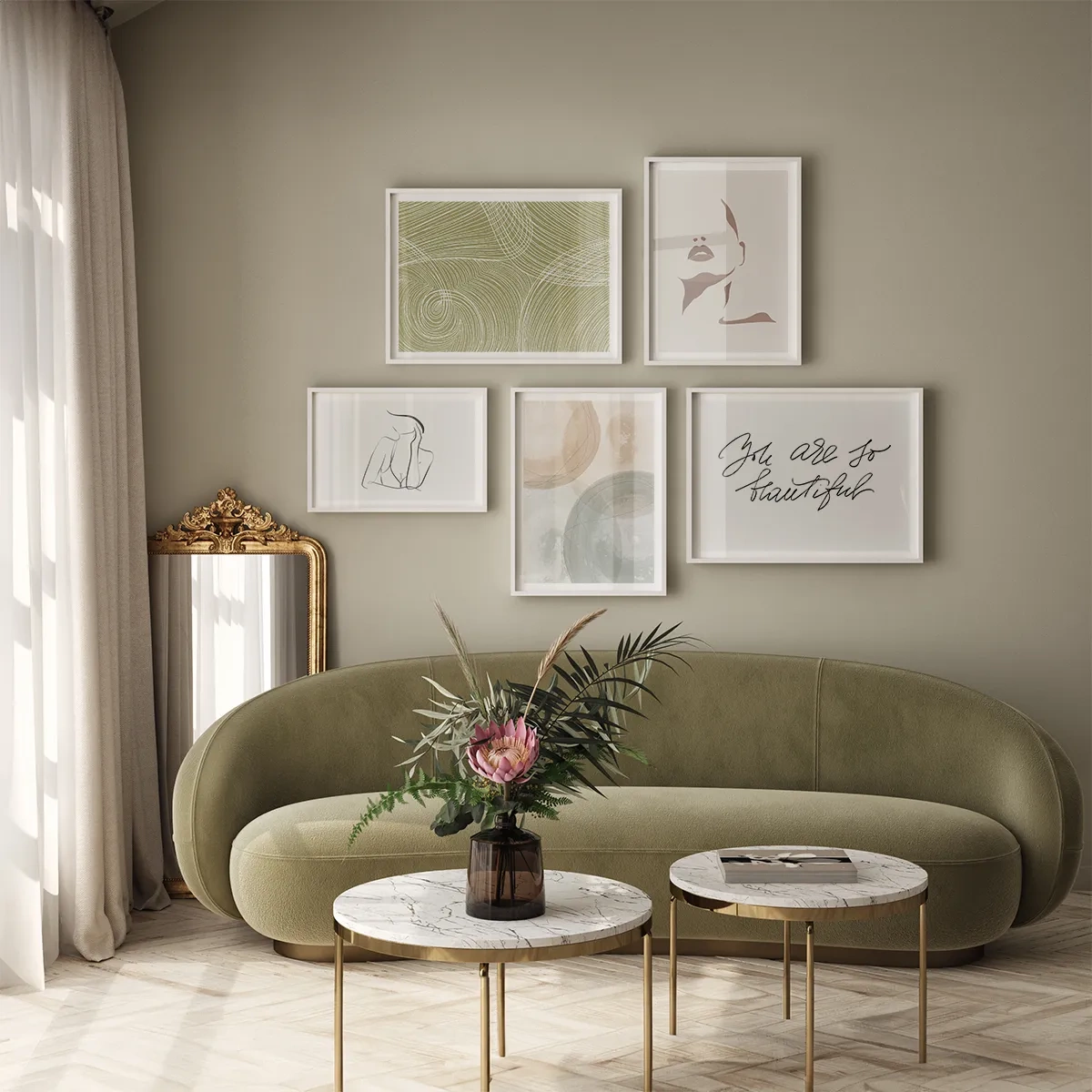 Beautiful green olive - Ispirazione per il soggiorno