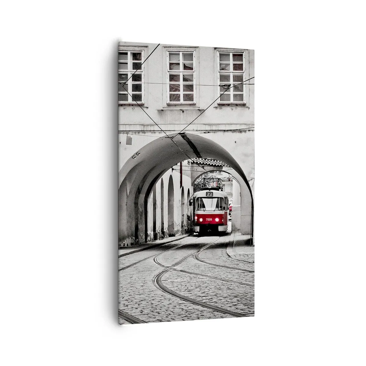 Quadro su tela - Stampe su Tela - Attraverso il labirinto cittadino - 65x120 cm