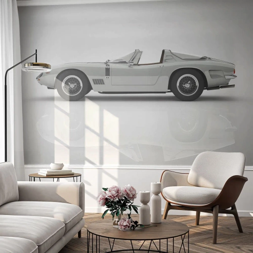 Fotomurali Autoadesivo Deluxe Sticker - Promessa di divertimento - Auto sportiva, Cabriolet, Settore automobilistico - 250x175 cm